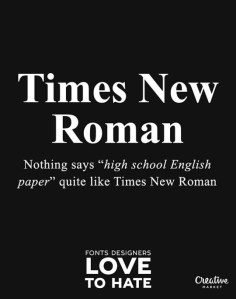 timesnewroman